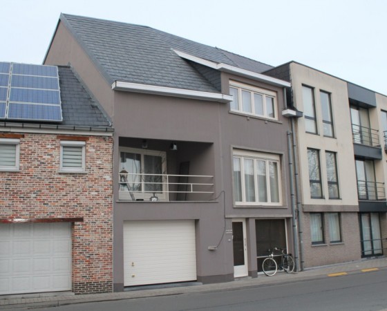 Huis geverfd grijs